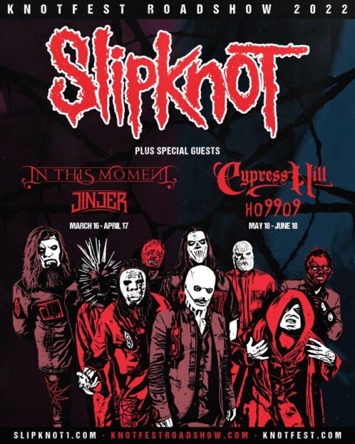 slipknot tour locations
