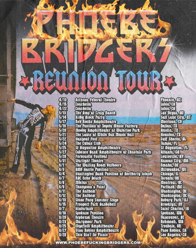 Phoebe bridgers 2022 tour 