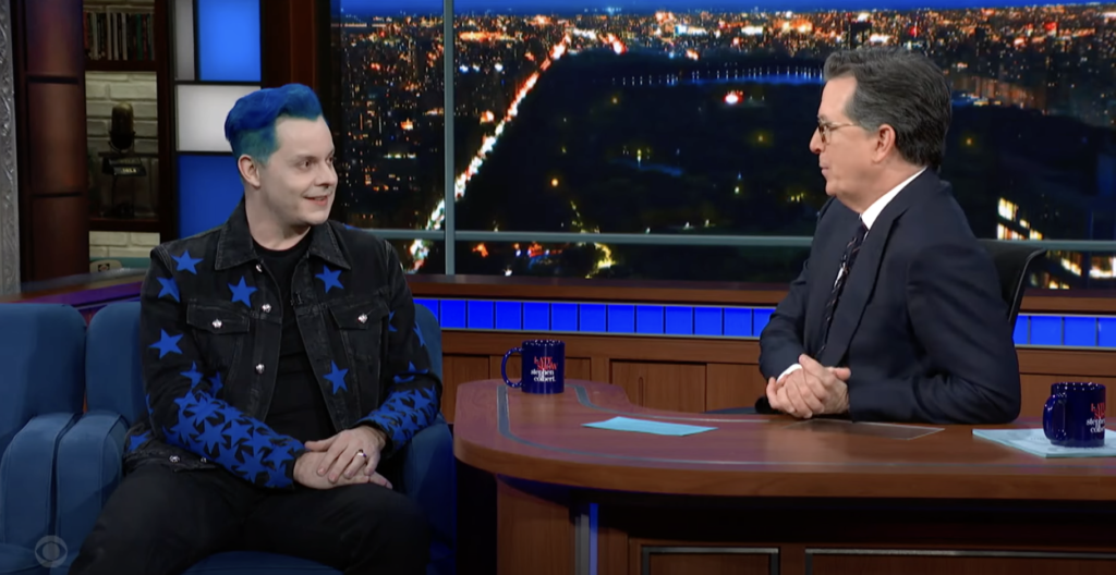 Jack White on The Late Show