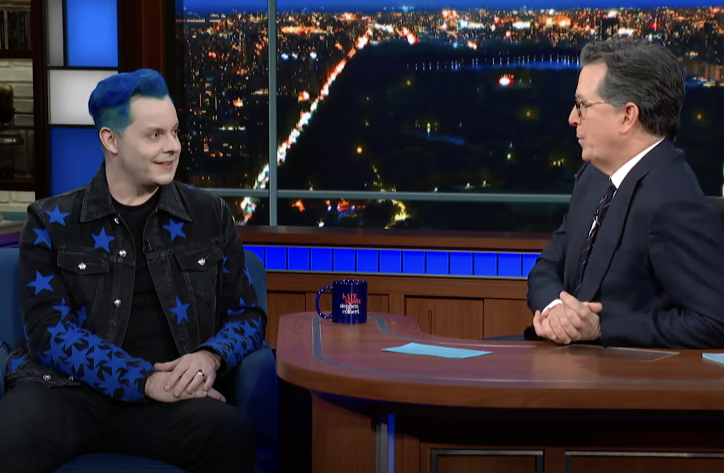 Jack White on The Late Show