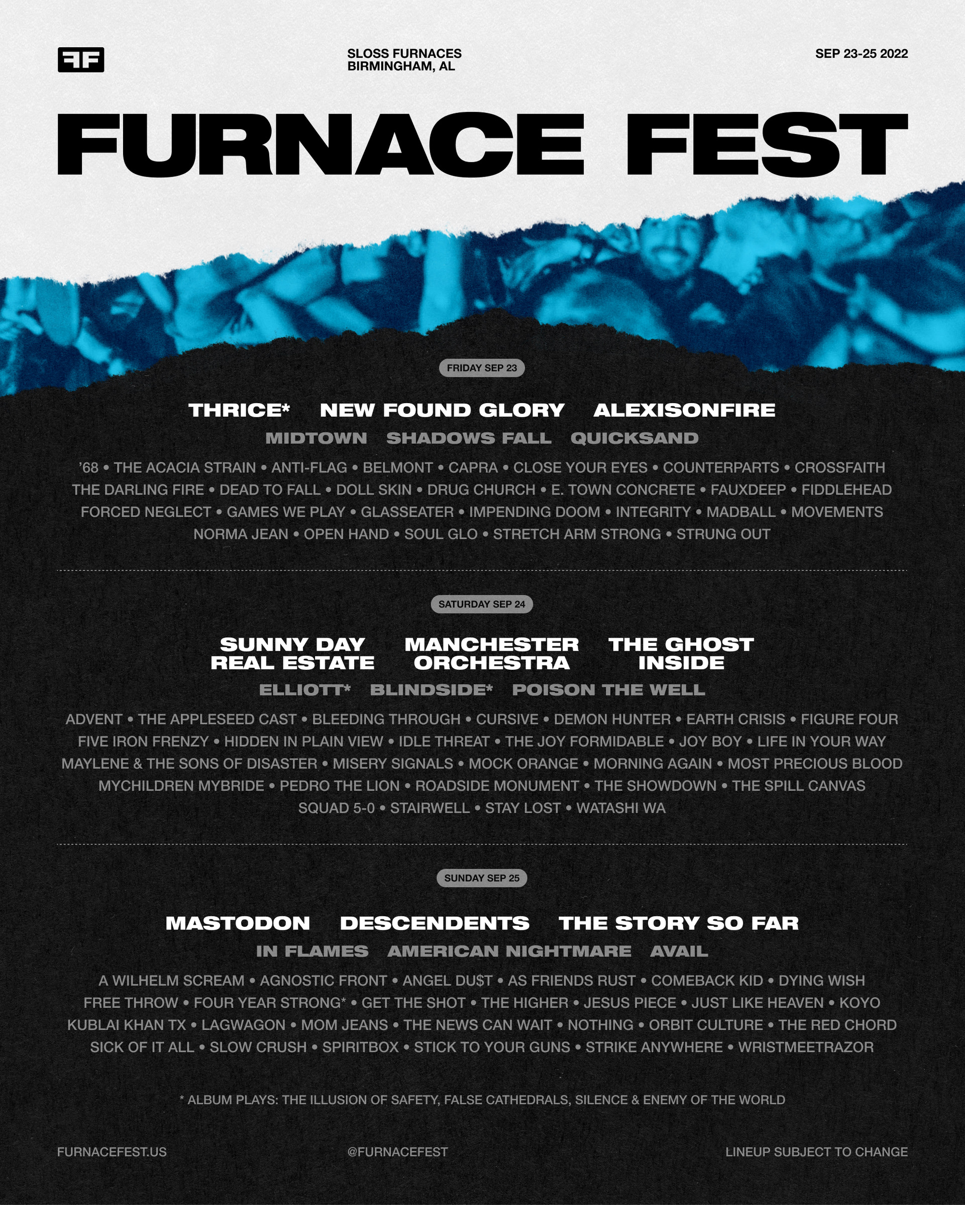 Sunny Day Real Estate Added to Furnace Fest Lineup SPIN