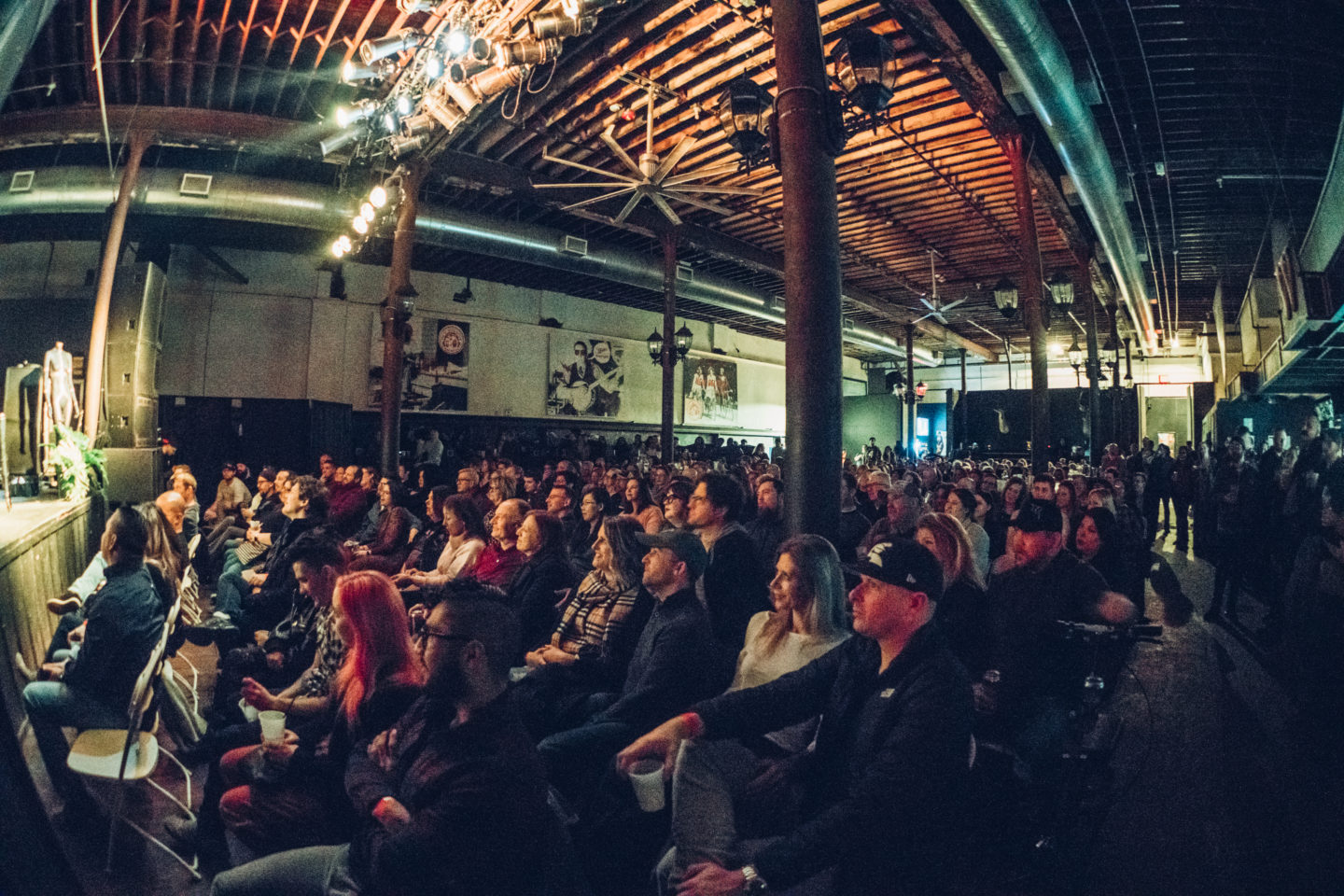 This is an image of No Sleep comedy show in Des Moines, Iowa.