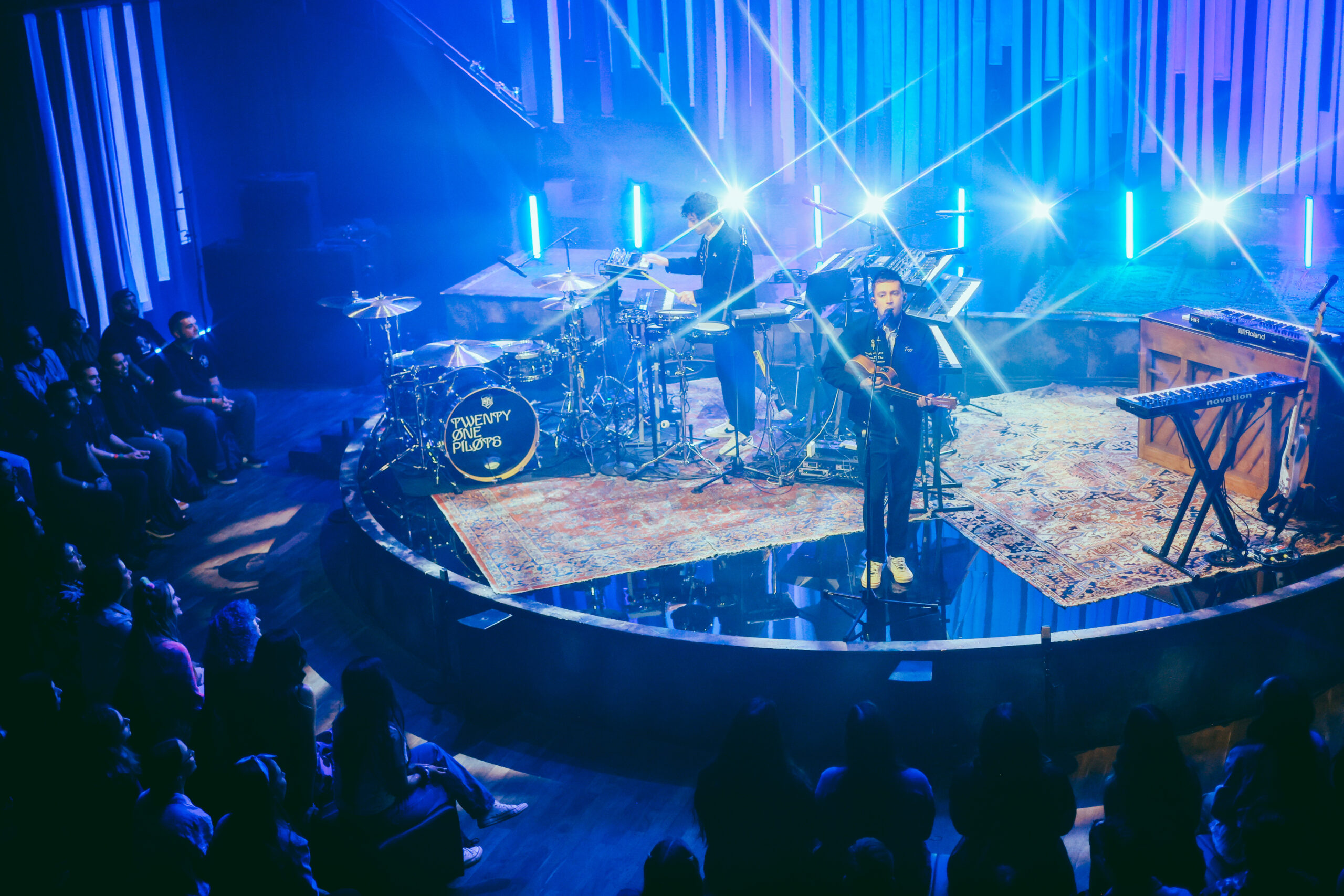 Twenty One Pilots on Their 'MTV Unplugged' Set