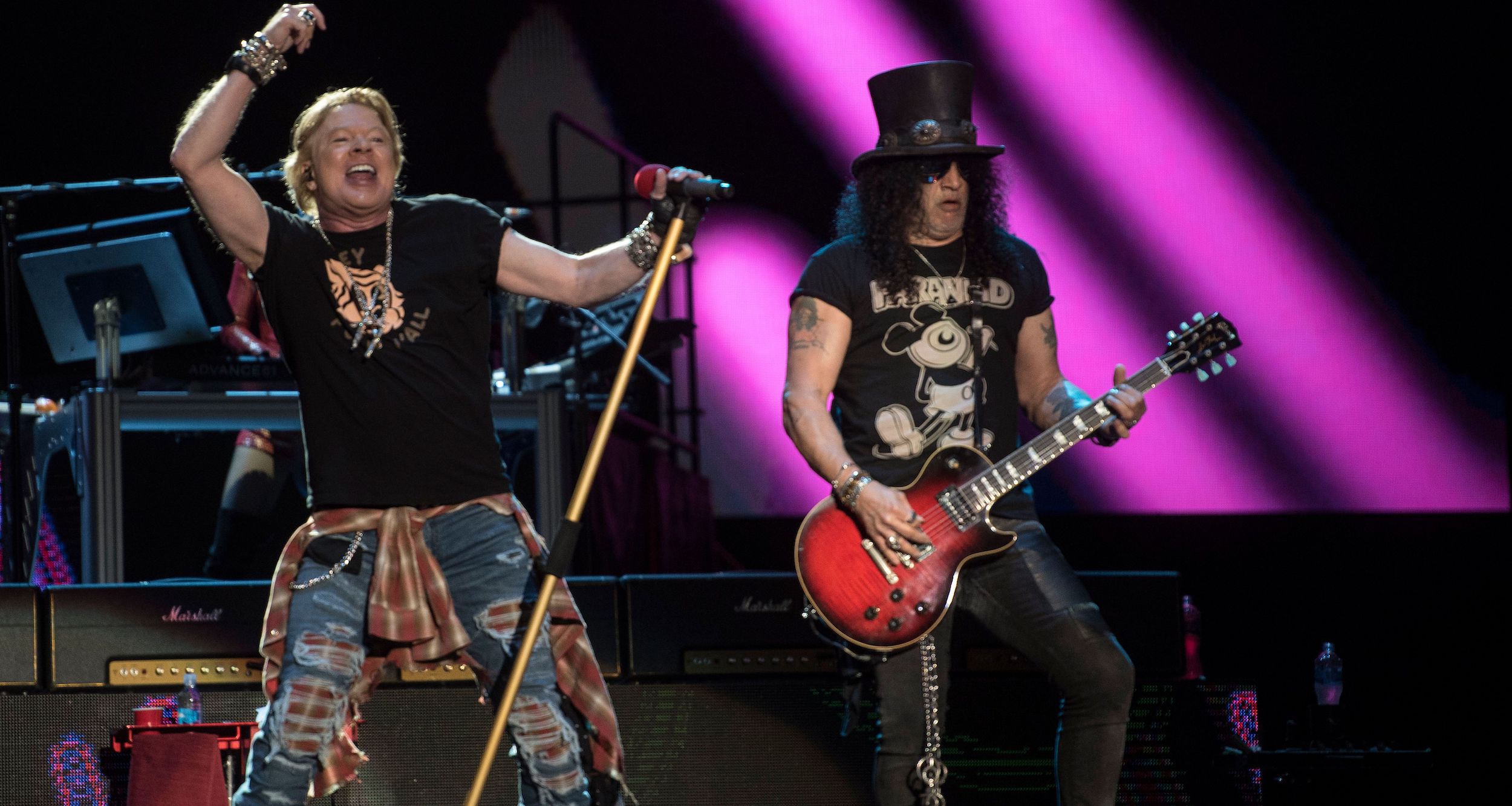 Guns N' Roses perform AC/DC's 'Walk All Over You' live for the first time -  watch