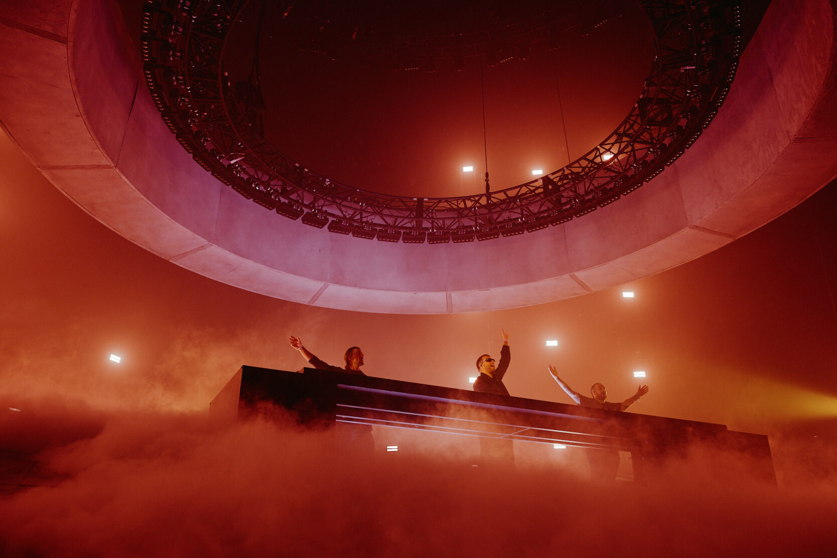 Swedish House Mafia Kickoff Tour With A Rave in an Arena Live Review