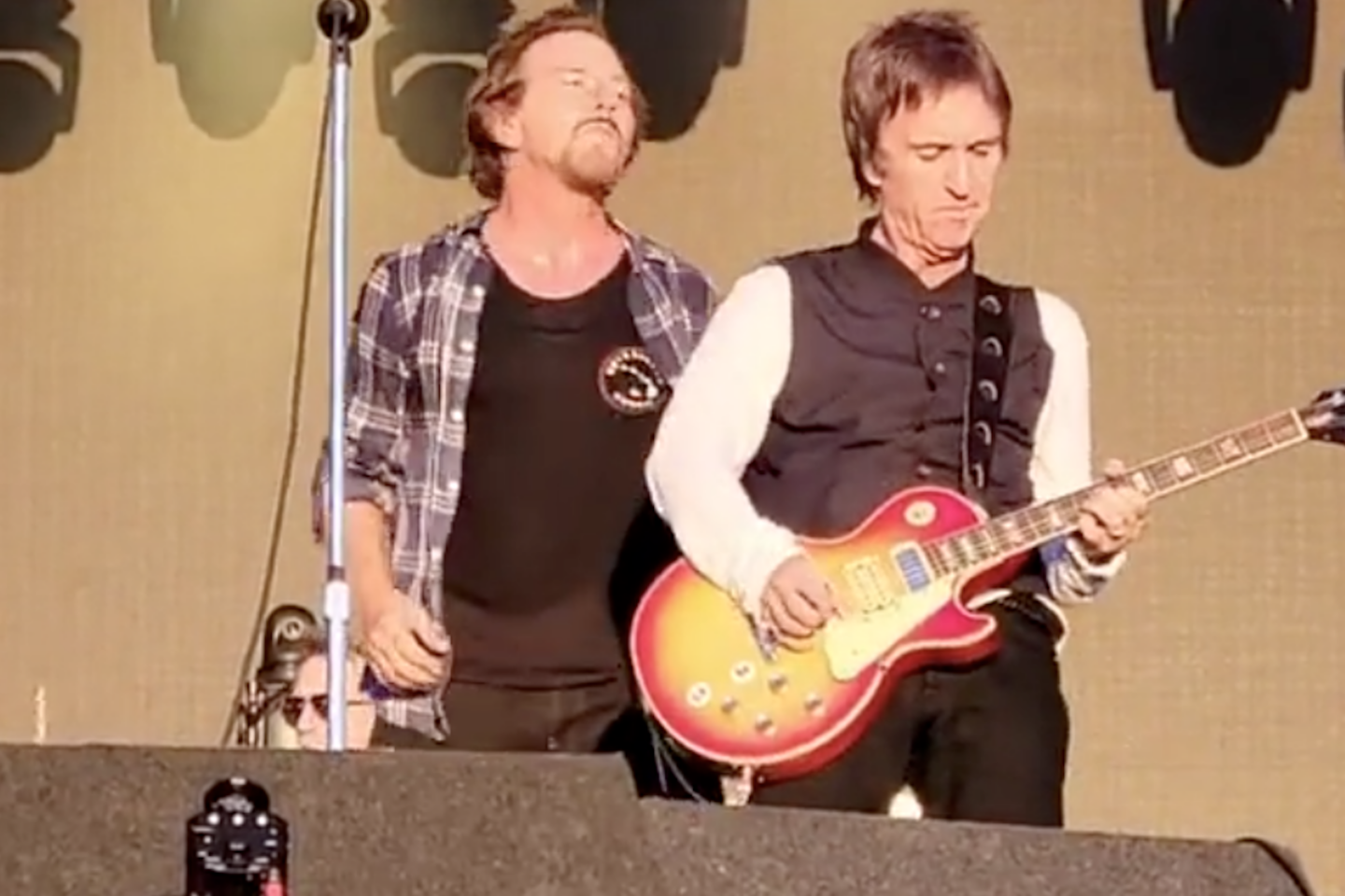 Pearl Jam and Johnny Marr