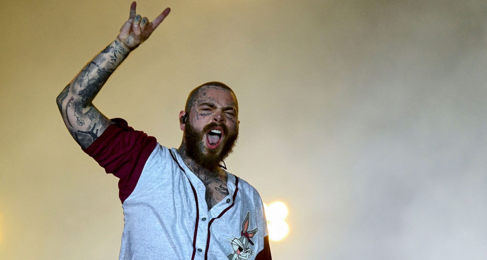 Post Malone Injures Ribs After Falling on Stage, Finishes Concert