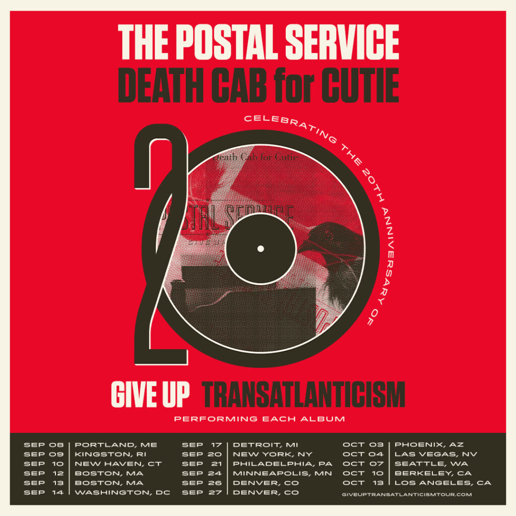 postal service tour 2023 dates