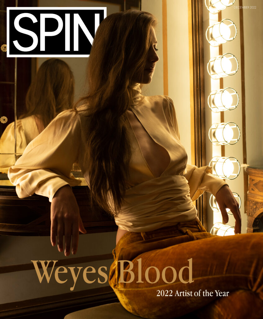 SPIN Dec 2022 Cover Weyes Blood