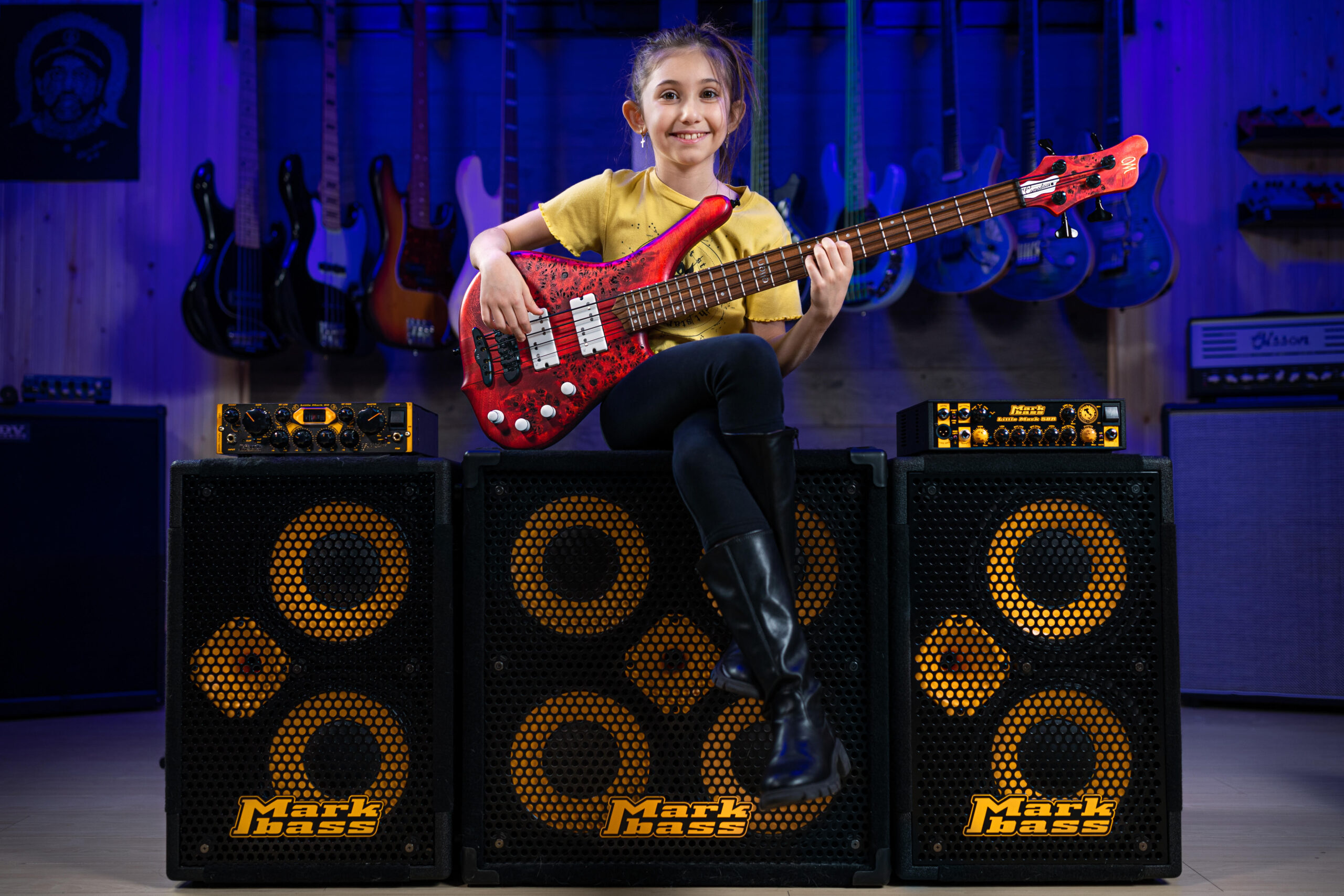10-Year-Old Bass Player Ellen Alaverdyan Brings the Funk