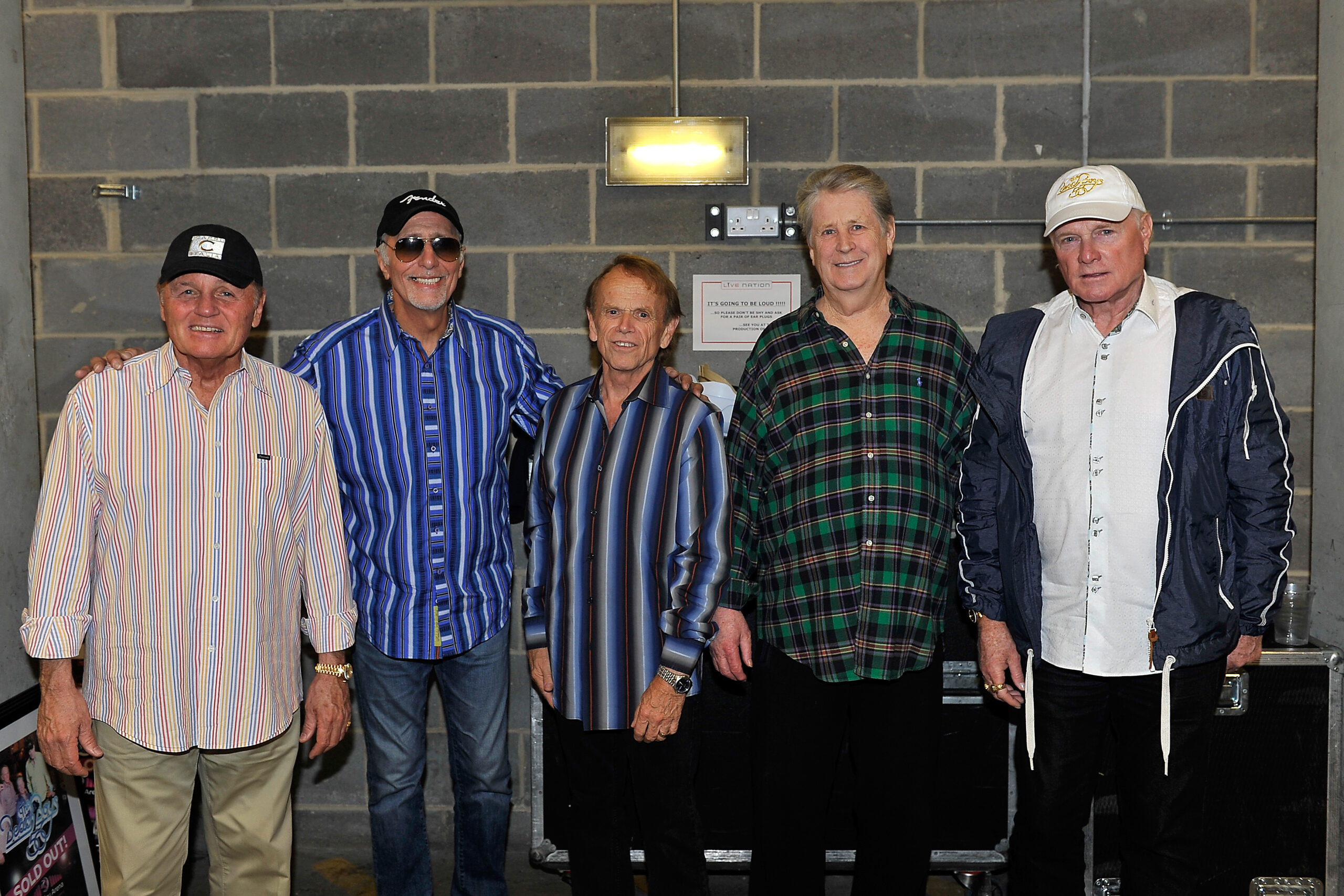 The surviving members of the Beach Boys in 2012 (photo: Matt Kent / WireImage).
