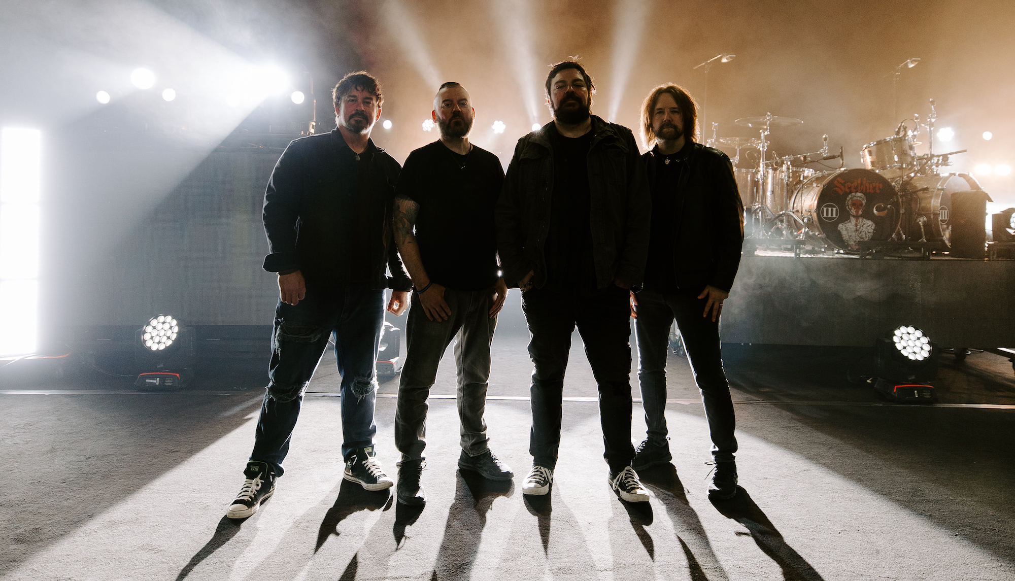 Morgan and the rest of Seether may be the most Nirvana-based band in music. (Photo by Rachel Deeb)