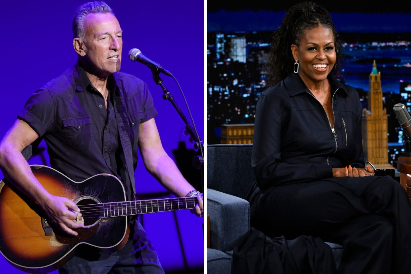 Bruce Springsteen Michelle Obama