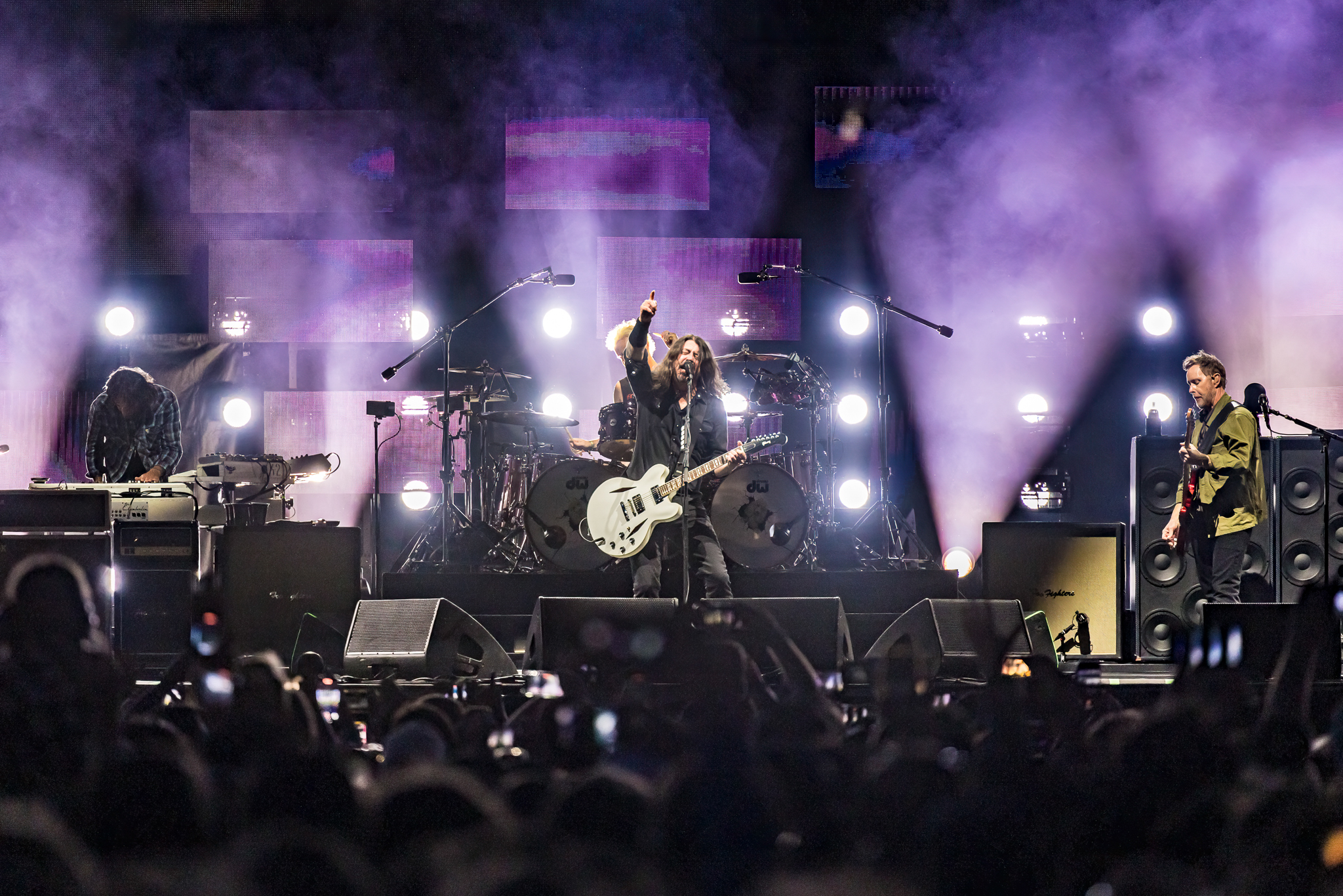 Foo Fighters at Boston Calling on May 26, 2023 (photo: Alive Coverage / Boston Calling).