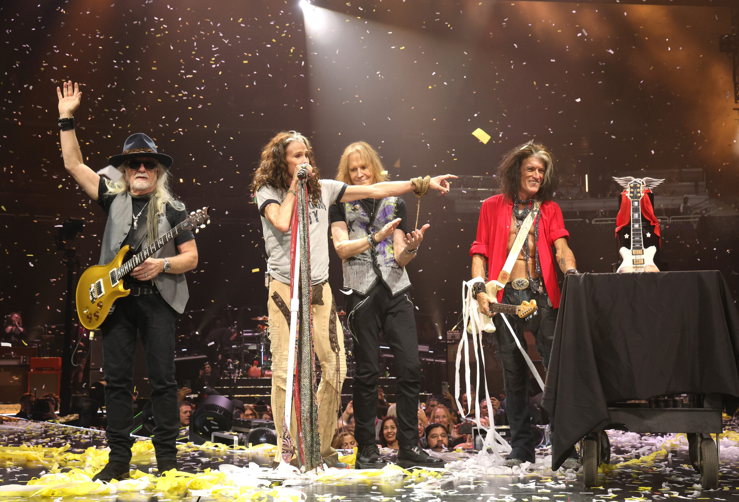 Aerosmith Play With Time at 50th Anniversary Show in Boston