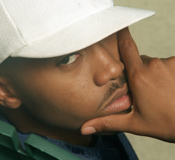 Nas in 1996. (Credit: Ken Hively/Los Angeles Times via Getty Images)