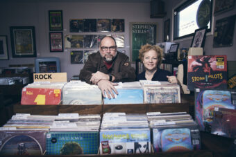Run Out Groove Records co-owners Jeff Ferguson and Ellen Rehak (Credit: Koury Angelo)