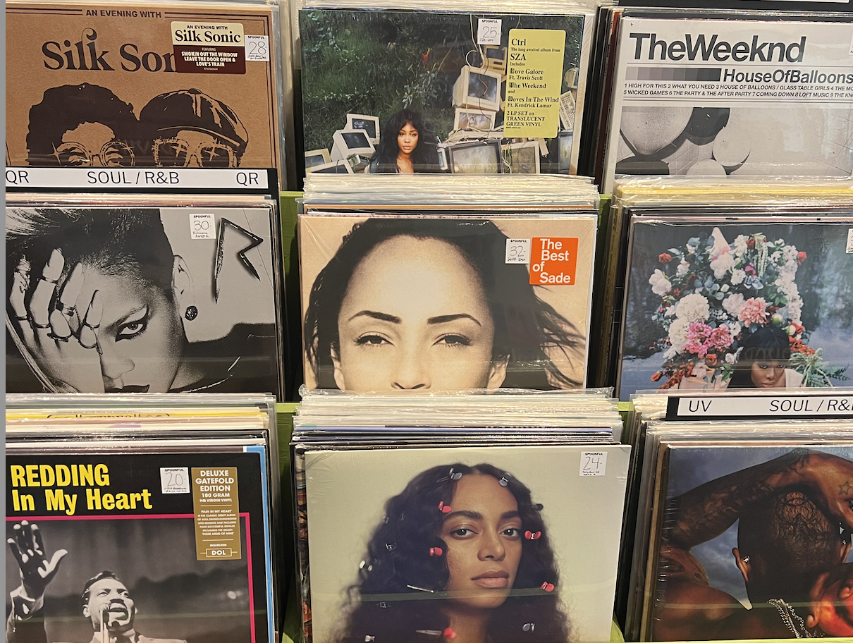 Inside Spoonful Records (All photos credited to Jaelani Turner-Williams)