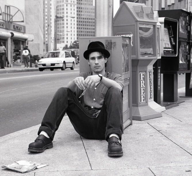 Jeff Buckley in Atlanta, Georgia, August 1994. (Credit: David Tonge/Getty Images)