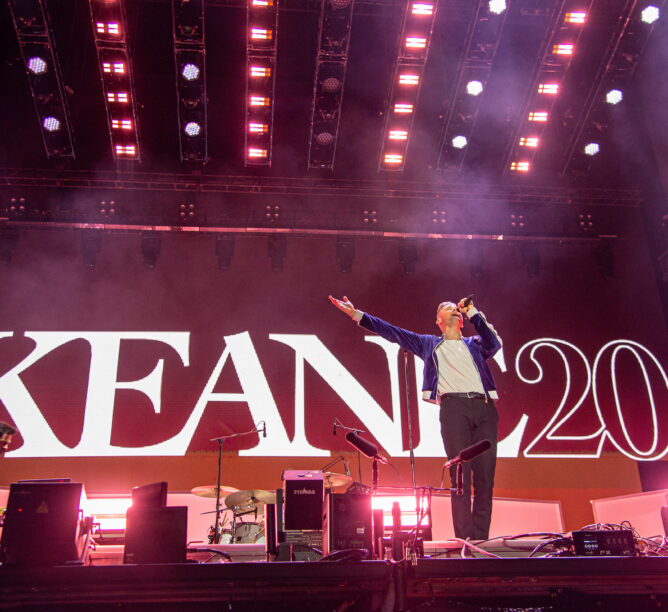 Keane performing as part of the 2024 Tecate Pal Norte Festival on March 29, 2024 in Monterrey, Mexico. (Credit: Medios y Media/Getty Images)