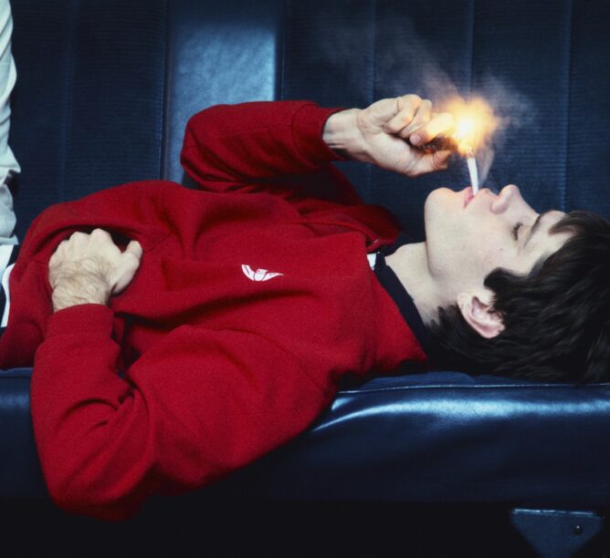 Porches' Aaron Maine (Credit: Jason Al-Taan)