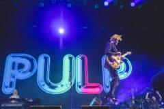 Jarvis Cocker of Pulp performs in concert during Primavera Sound Festival on May 30, 2024 in Barcelona, Spain. (Credit: Xavi Torrent/Redferns)