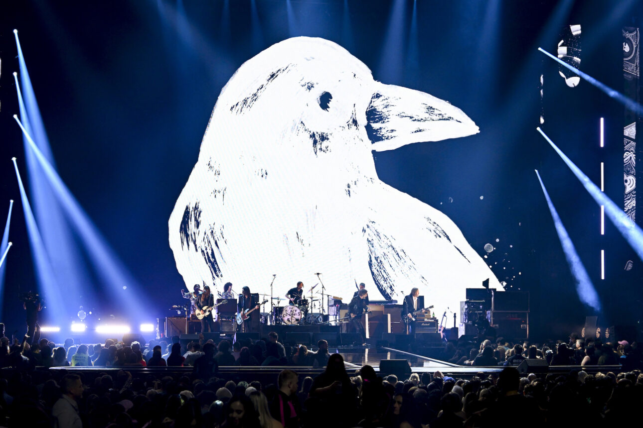 Nico Bereciartua, Sven Pipien, Cully Symington, Chris Robinson, and Rich Robinson of The Black Crowes perform onstage during the 2024 iHeartRadio Music Festival at T-Mobile Arena on September 20, 2024 in Las Vegas, Nevada. (Credit: Bryan Steffy/Getty Images)