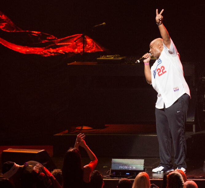 Young MC onstage during the I Love The 90s Tour at Microsoft Theater on March 5, 2016 in Los Angeles. (Credit: Emma McIntyre/Getty Images)