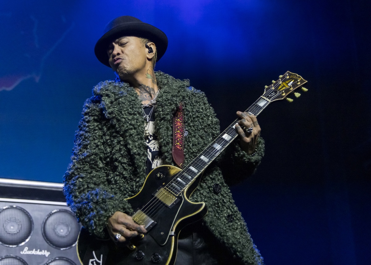 Stevie D of Buckcherry performs at The Soundboard, Motor City Casino in 2023. (Credit: Scott Legato/Getty Images)