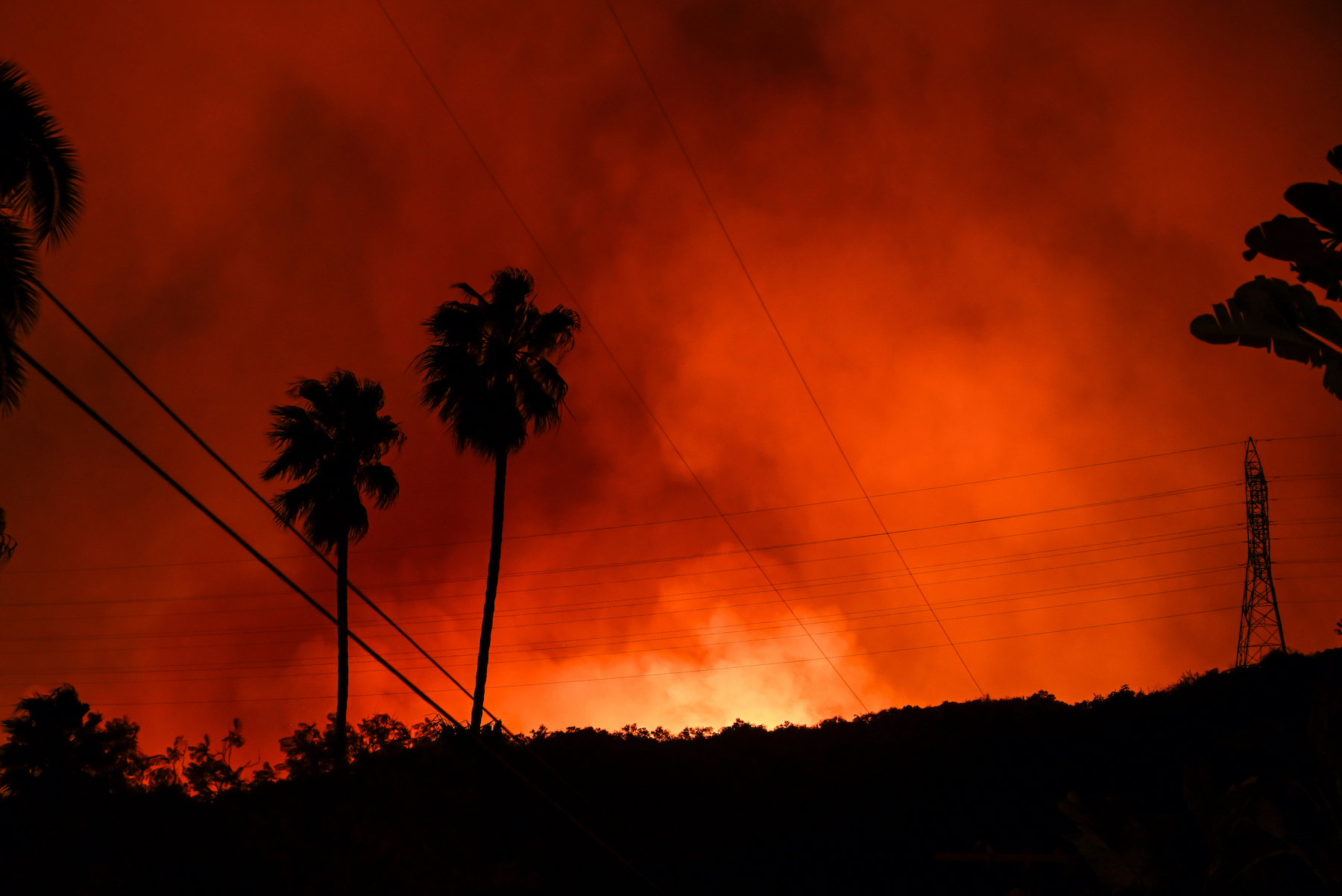 Los Angeles, January 10, 2025. (Credit: Tayfun Coskun/Anadolu via Getty Images)