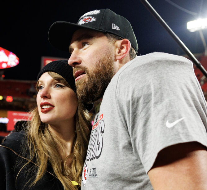 Travis Kelce and Taylor Swift