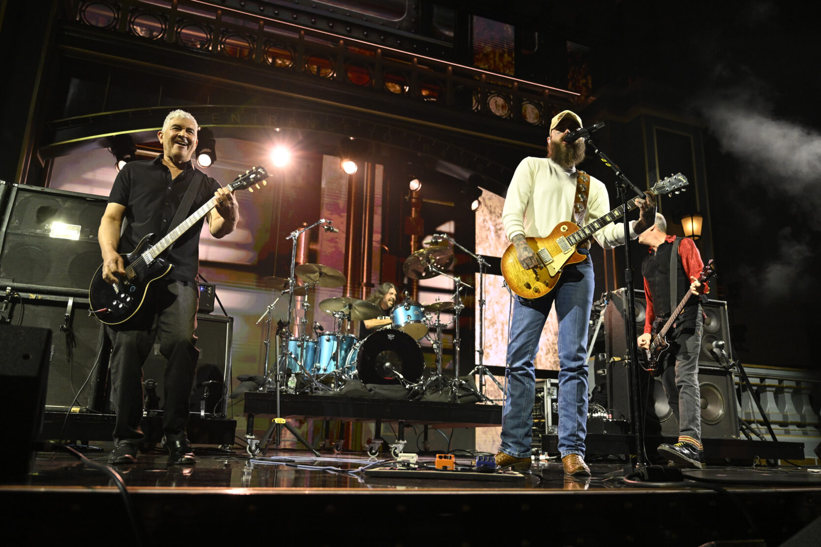 Post Malone Fronts Nirvana, Eddie Vedder Jams With The Roots At 'SNL