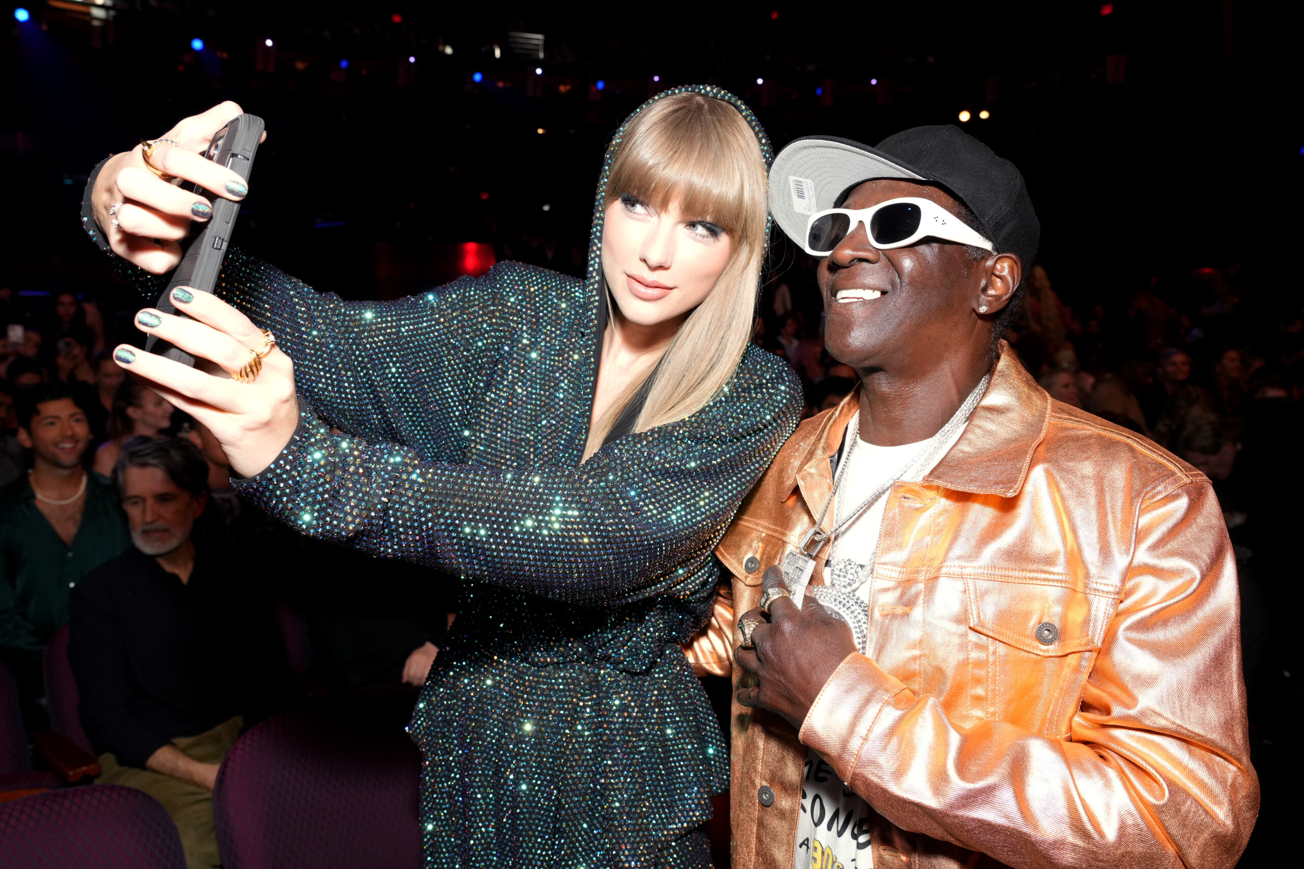 ‘King Swiftie’ Flavor Flav Says Taylor Swift ‘Causes Earthquakes’