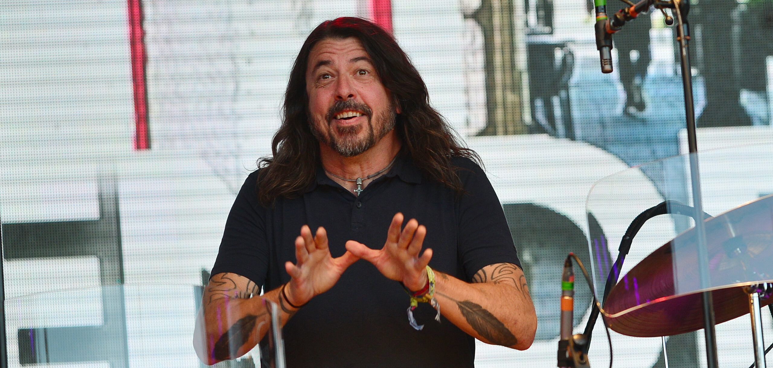 Dave Grohl Is All Smiles During Outing With Wife Jordyn Blum Post-Paternity Scandal