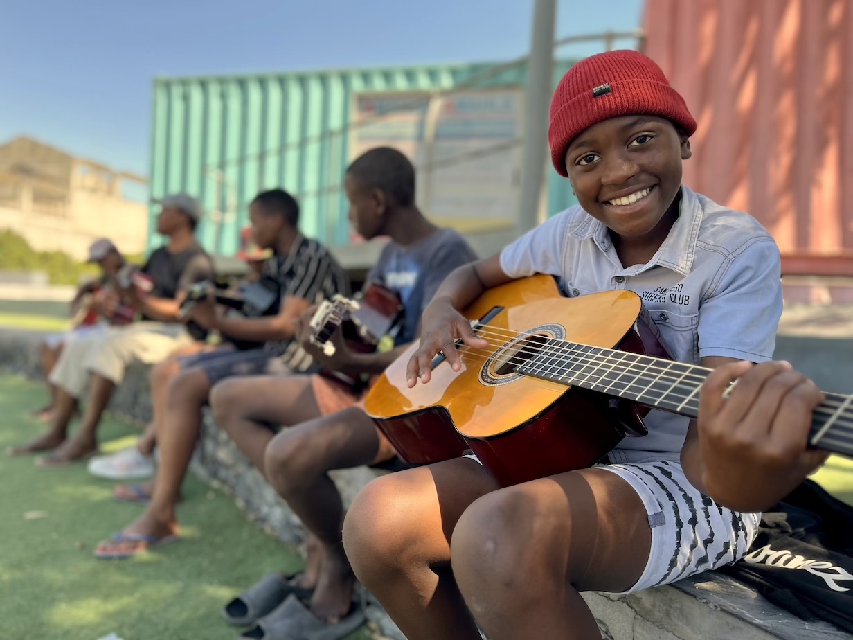 Students in Playing for Change Foundation's Imvula Music Program in Capetown, South Africa (Credit: Playing For Change Foundation)