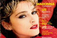 SPIN launched on March 19, 1985 with Madonna on the cover. Photo by Herb Ritts.