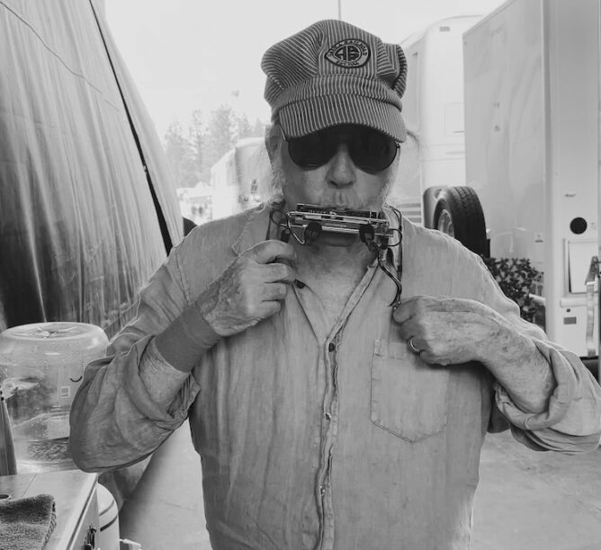 A still from Hannah's new Neil Young documentary film, 'Coastal.' (Credit: Warner Records)