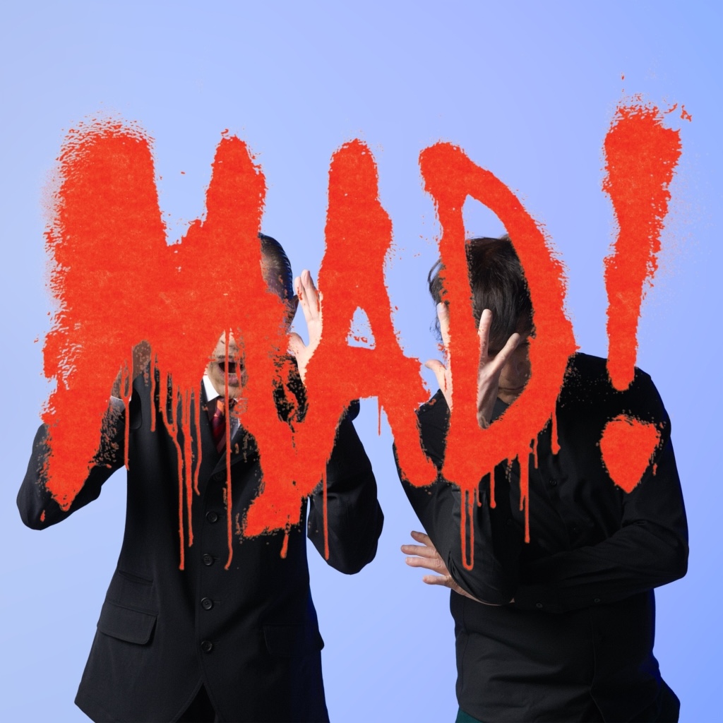 The cover of Sparks' new album MAD!