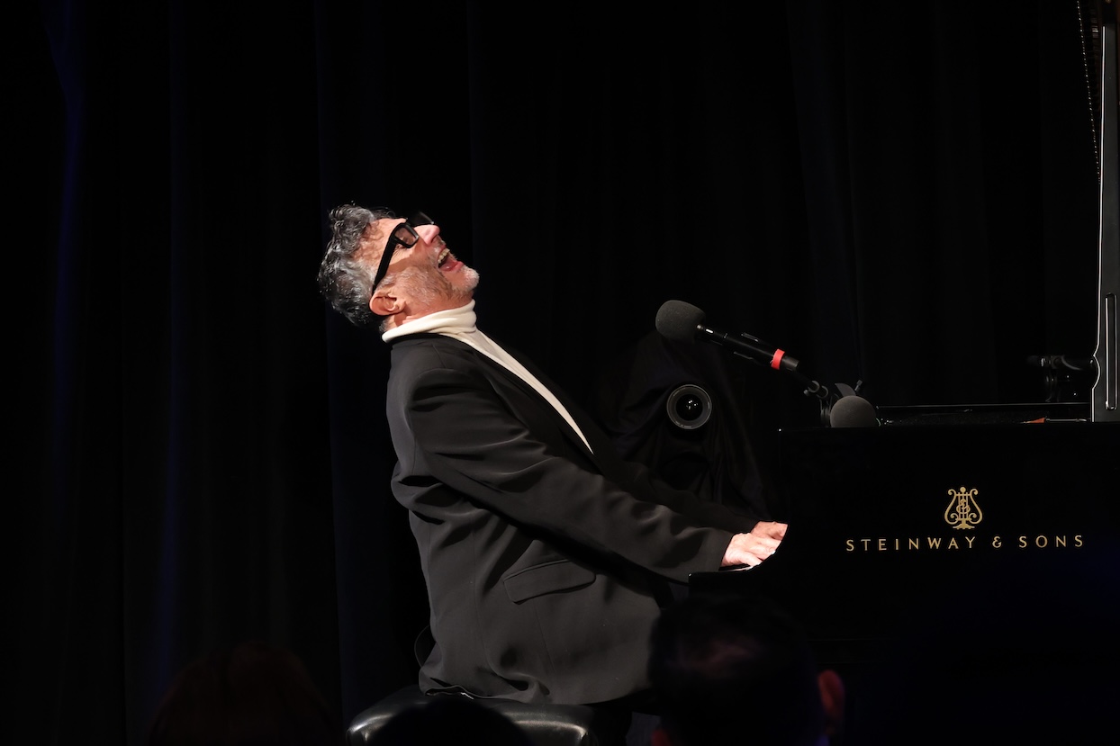 Fito Paez performs during "A New York Evening With Fito Paez" at The Greene Space on April 17, 2025 in New York City. (Credit: Rob Kim/Getty Images for The Recording Academy)