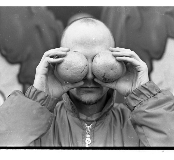 Moby in 1995. (Credit: Martyn Goodacre/Getty Images)