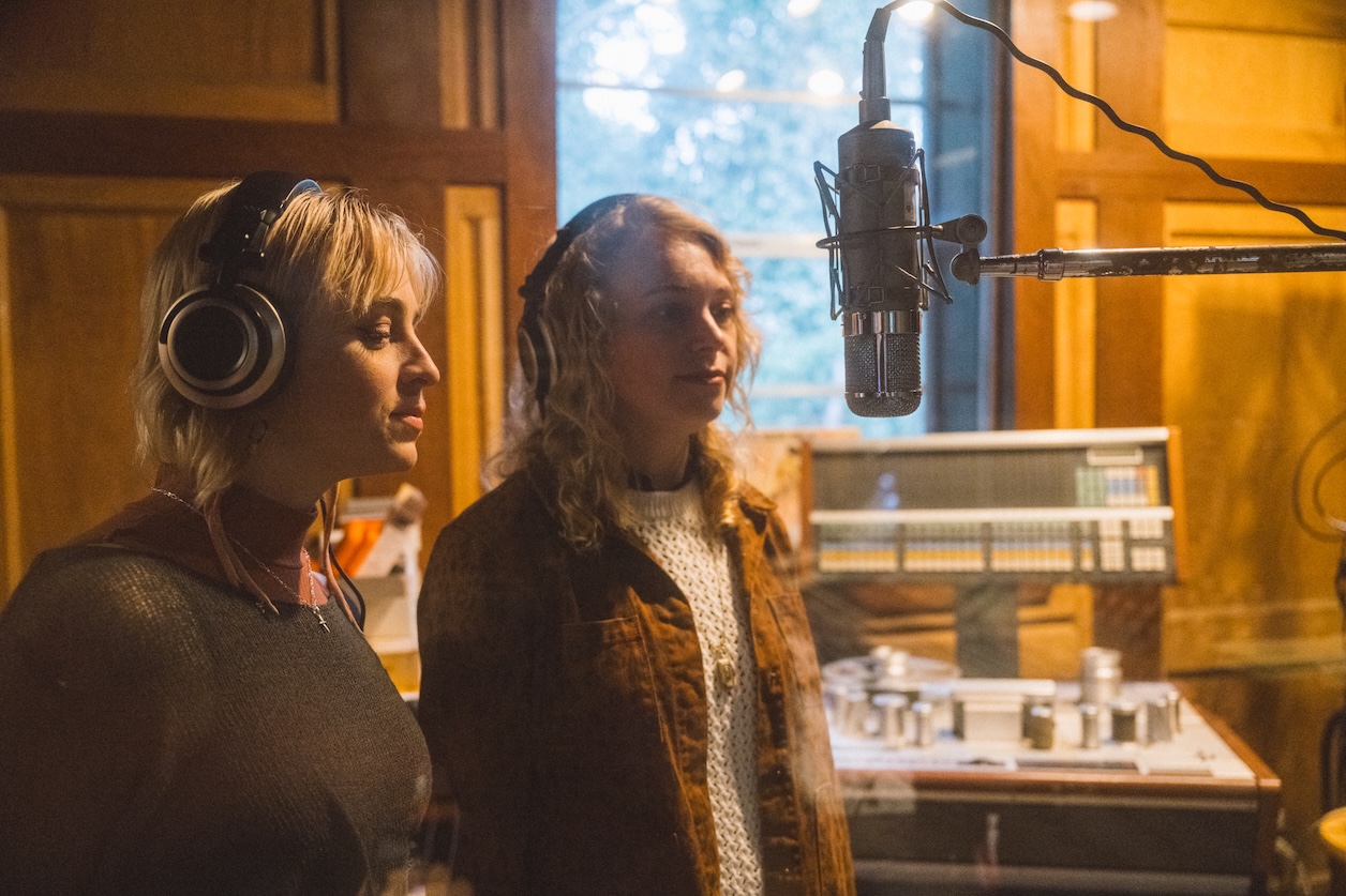 Tif Lamson and Kelli Jones in the studio. (Credit: Joseph Vidrine)