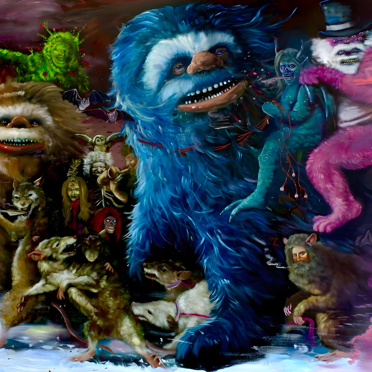 The cover of Tropical Fuck Storm's new album, ‘Fairyland Codex’ (Credit: Joe Becker)