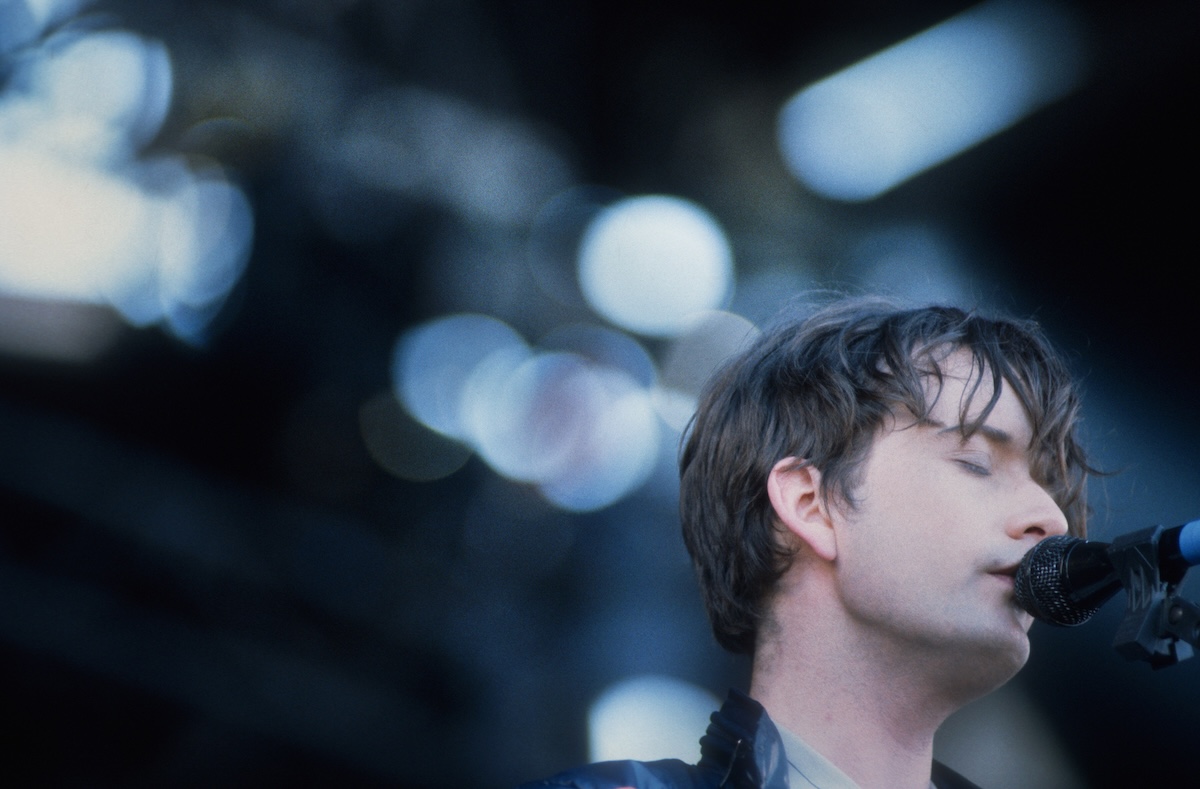 Jarvis Cocker of Pulp in 1996. (Credit: gie Knaeps)