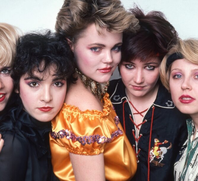 The Go-Go's. (Credit: Lynn Goldsmith/Corbis/VCG via Getty Images)
