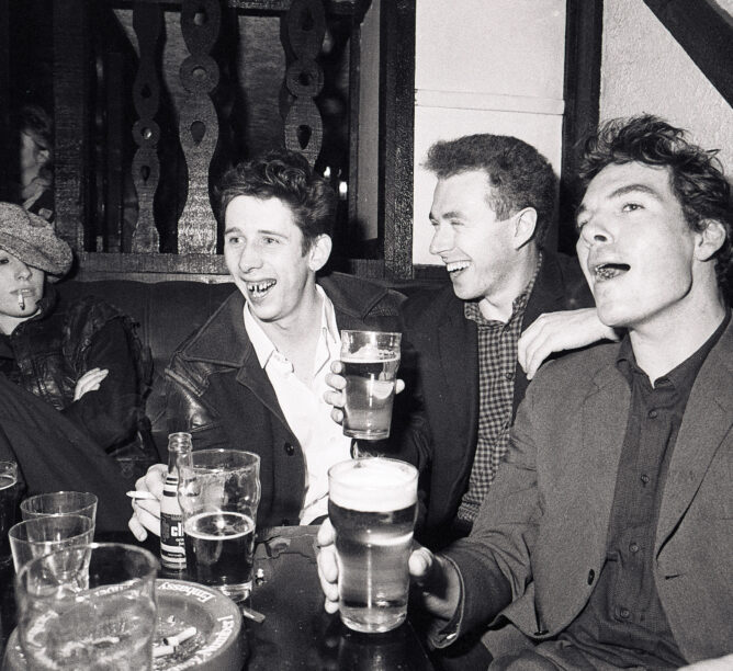 The Pogues in 1984. (Credit: Steve Rapport/Getty Images)