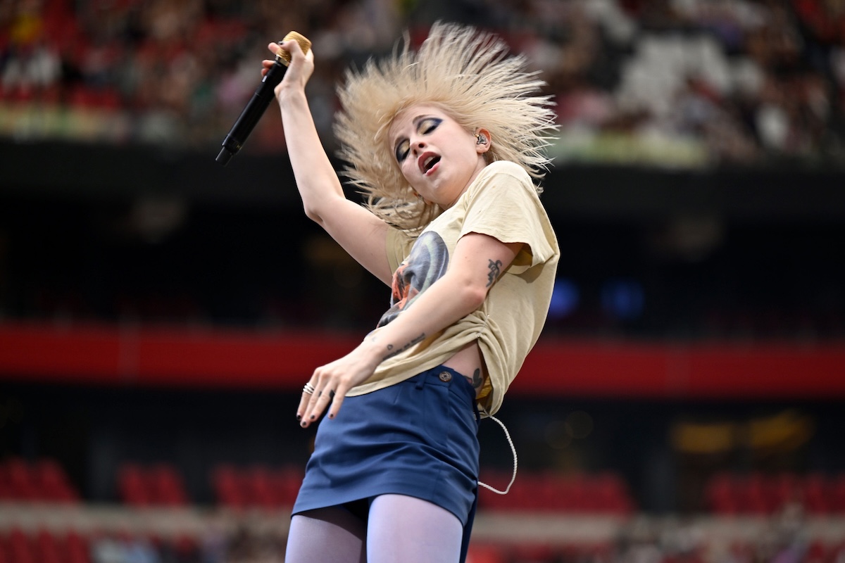 Hayley Williams performs onstage during