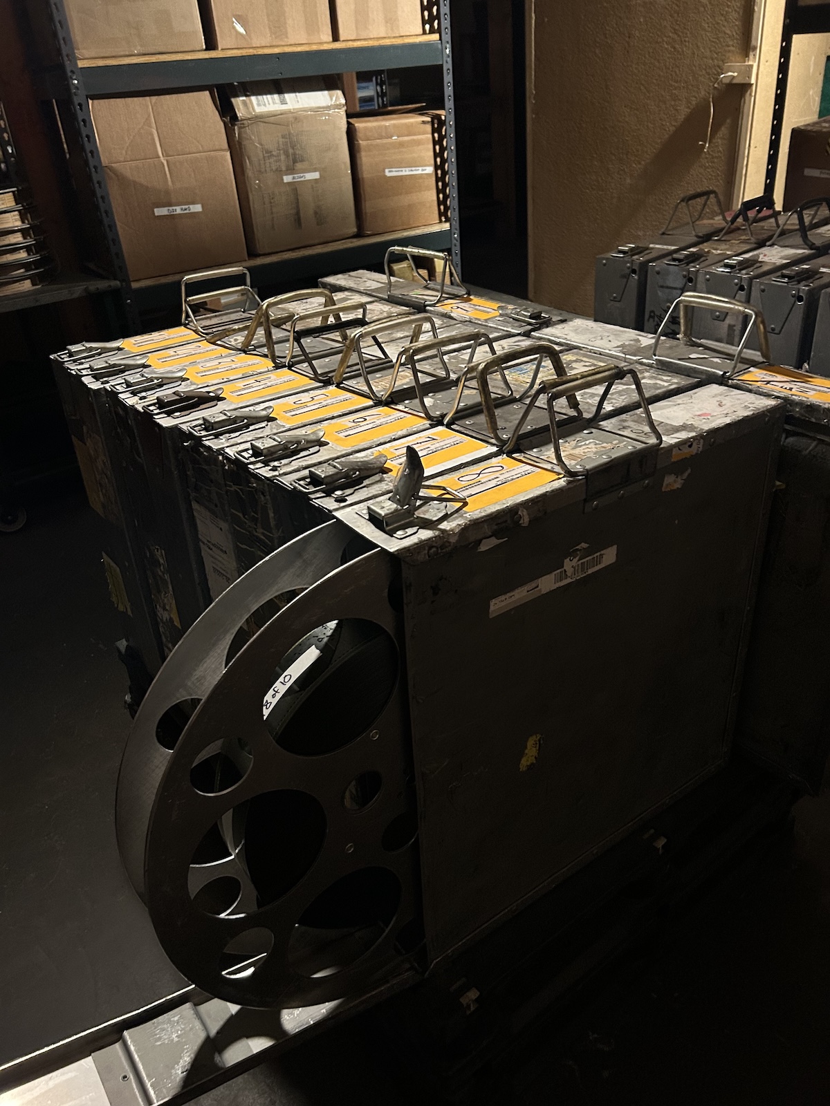 A 70mm copy of 2001: A Space Odyssey. (Credit: David Harris)
