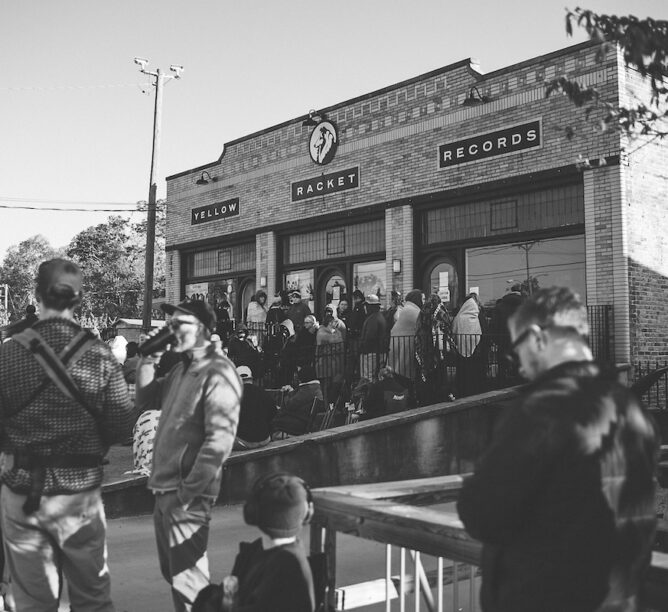 Yellow Racket Records in Chattanooga, TN on Record Store Day 2025. (Credit: Jered-Scott)