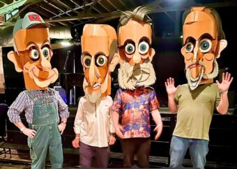 Username Password, backstage at the Big Ears Festival in 2025. (Credit: Mimi Pond)