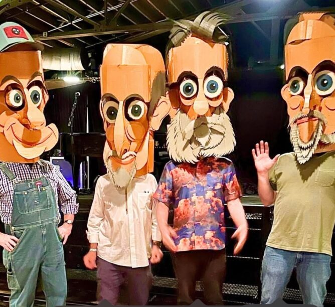 Username Password, backstage at the Big Ears Festival in 2025. (Credit: Mimi Pond)